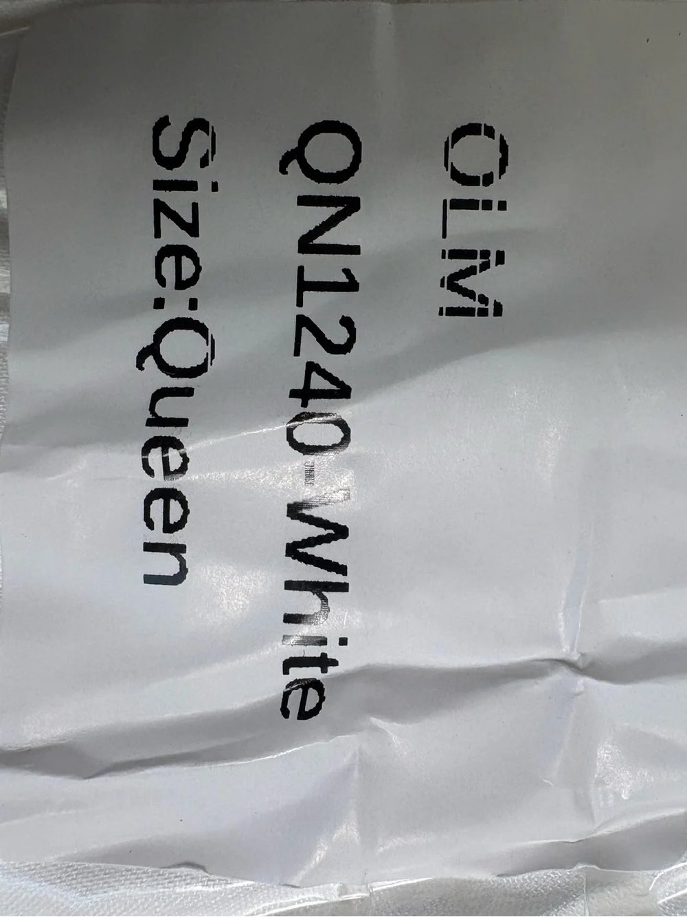 NWT WestMonth Premium Quilted Mattress Topper Queen White